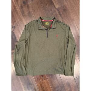 Polo Ralph Lauren Performance Track Jacket Mens Extra Large Green Zip Up